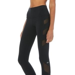 Alo Yoga Mesh Block Panel Leggings